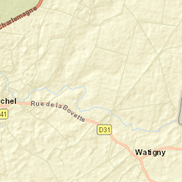 Saint-Michel Street Map