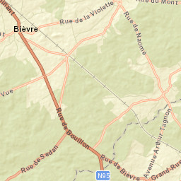 Bièvre Street Map
