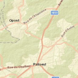 Paliseul Street Map