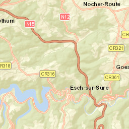 Esch-sur-Sûre Street Map