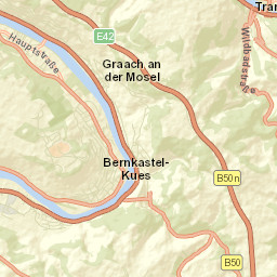 Bernkastel-Kues Street Map