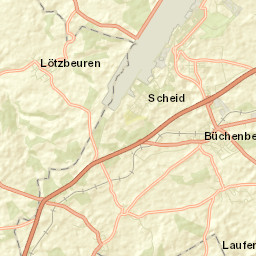 Büchenbeuren Street Map