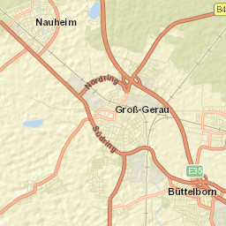 Groß-Gerau Street Map