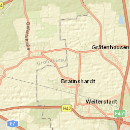Weiterstadt Street Map