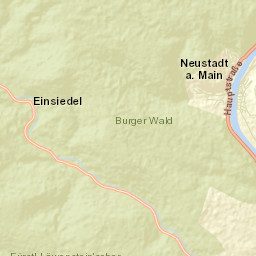 Neustadt am Main Street Map