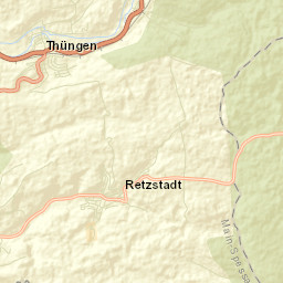 Thüngen Street Map