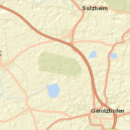 Sulzheim Street Map