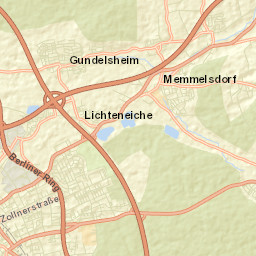 Bamberg Street Map