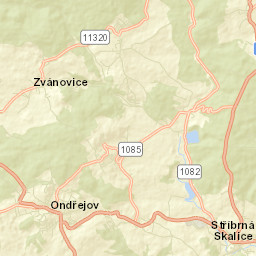 Ondřejov Street Map