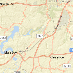 Kutná Hora Street Map