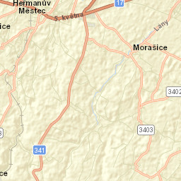 Heřmanův Městec Street Map