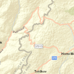 Horní Město Street Map