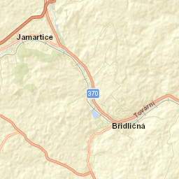 Břidličná Street Map