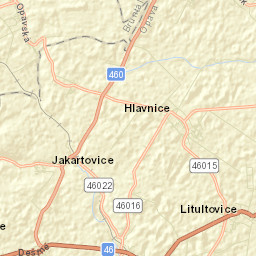 Jakartovice Street Map