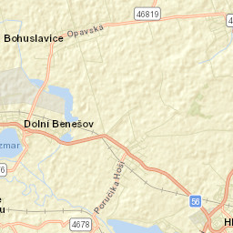 Bohuslavice Street Map