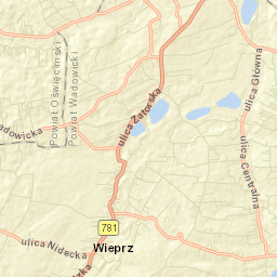Gierałtowice Street Map