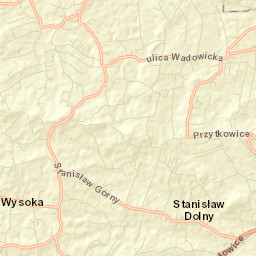 Stanisław Dolny Street Map