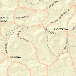 Siepraw Street Map
