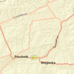 Pruchnik Street Map