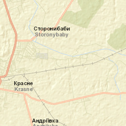 Krasne Street Map