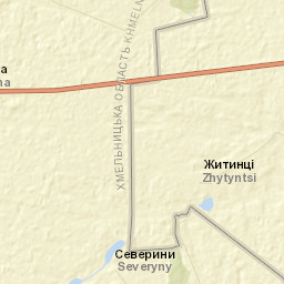 Zhitintsi Street Map
