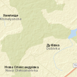 Dubivka Street Map