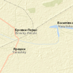 Brovki Pershi Street Map