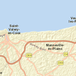 Saint-Valery-en-Caux Street Map