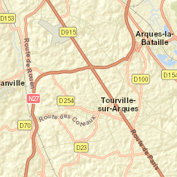 Arques-la-Bataille Street Map