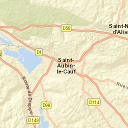 Saint-Nicolas-d’Aliermont Street Map