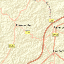 Foucarmont Street Map