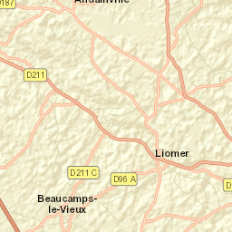 Beaucamps-le-Vieux Street Map