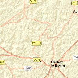 Hornoy-le-Bourg Street Map