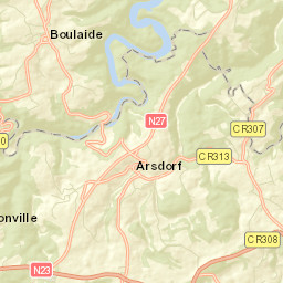 Boulaide Street Map