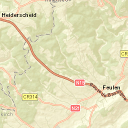 Feulen Street Map