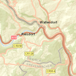 Reisdorf Street Map