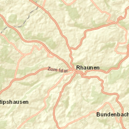 Bundenbach Street Map