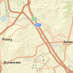 Sprendlingen Street Map