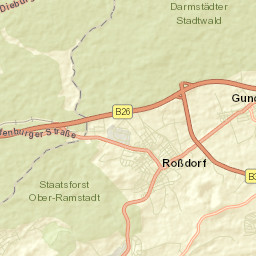 Roßdorf Street Map