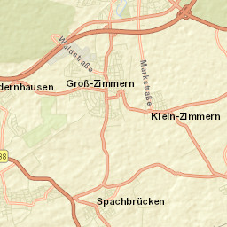 Groß-Zimmern Street Map