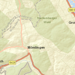 Mömlingen Street Map