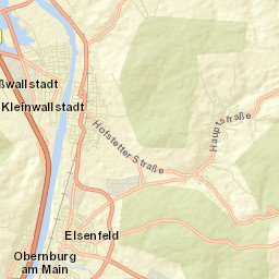 Kleinwallstadt Street Map