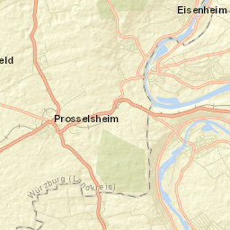 Prosselsheim Street Map