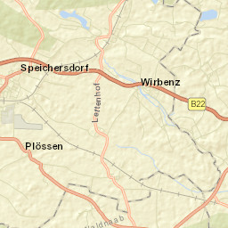 Speichersdorf Street Map