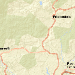 Erbendorf Street Map