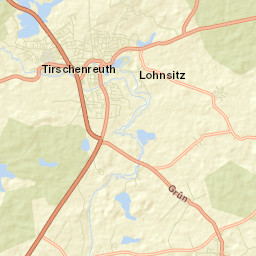 Tirschenreuth Street Map