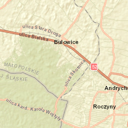 Czaniec Street Map