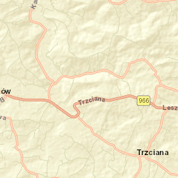 Trzciana Street Map