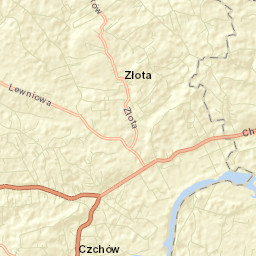 Złota Street Map