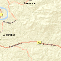 Siemiechów Street Map